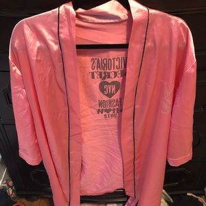 Victoria’s Secret runway model robe